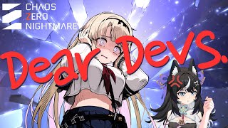 Dear Devs [Chaos Zero Nightmare Parody] (Stan - Eminem)