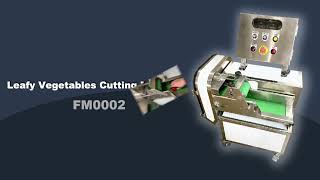 FM0002 SINGLE HEAD VEGETABLE CUTTING MACHINE(5mm pepper slice)