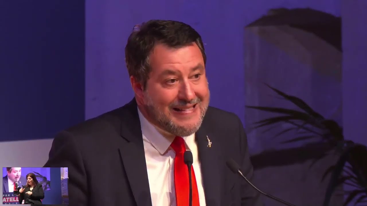 SALVINI A PERUGIA PER SOSTENERE DONATELLA TESEI PRESIDENTE DELL'UMBRIA