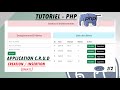 Tutoriel php  insertion des informations dans notre systme  opration insert ajout du crud