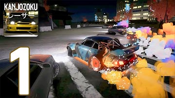 Kanjozoku Racing Car Games - Gameplay Walkthrough - Part 1 (iOS/Android) - Let