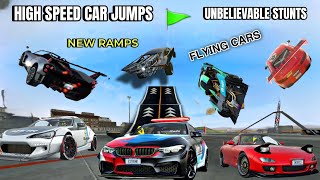 All New High Power Speed SuperCars Big Ramp Stunt Challenge // Extreme Car Driving Simulator #cars  screenshot 1