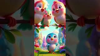 चिड़िया रानी 🐦| Chidiya Rani | Hindi NurseryKids Rhyme |bird song |viralshorts #kidsvideo
