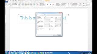 WordArt in Word 2013
