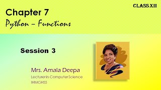 Computer Science-Class XII-Chapter7-Session3