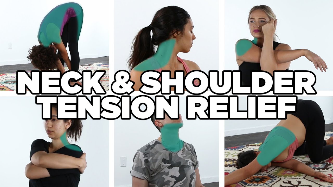 10 Easy Stretches for Neck & Shoulder Tension 