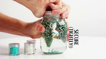 Simple DIY Snow Globes | Welcome to Nana