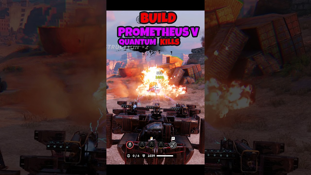 BEST PLASMA Build? Crossout Prometheus Quantum Build 2023 