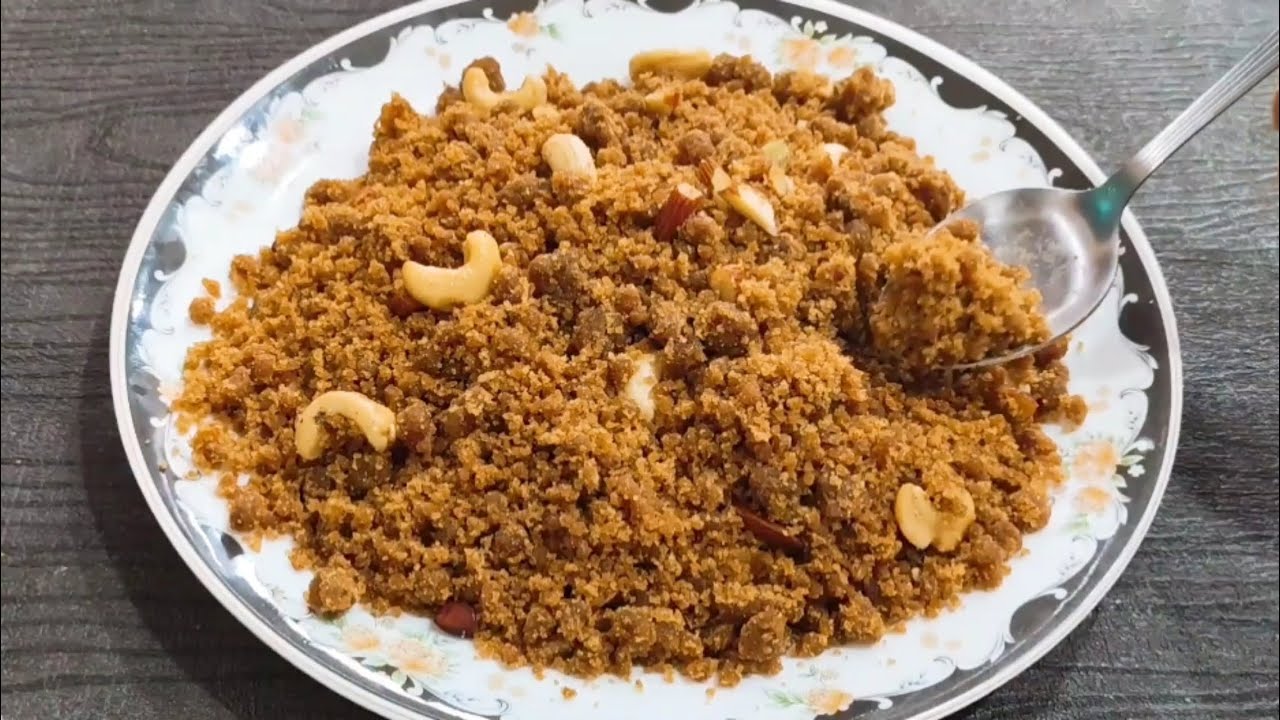 Wheat Flour Dessert Recipe By Adeel Cooking Atty Ka Halwa YouTube