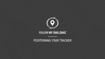 Positioning Your Tracker