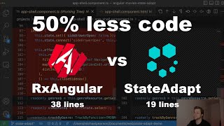 RxAngular vs StateAdapt: Angular Movies 1 - App Shell