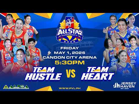TEAM HUSTLE vs. TEAM HEART - Full Match | 2026 PVL All-Star Game thumbnail