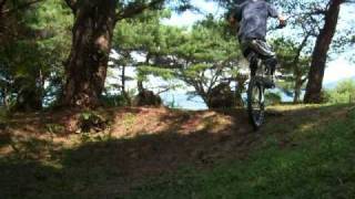 20100822MTB本栖湖練（上り坂ダニエル その２）