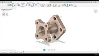 Practice 3D Modelling Exam 2 In Fusion 360|| Autodesk Fusion 360 Training Tutorial 92