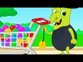 Cats Family in English - Witch Is A Bubble Gum Fan Cartoon for Kids