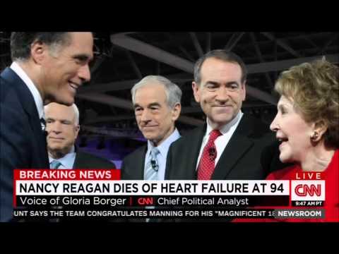 A couple Nancy Reagan tidbits... RIP