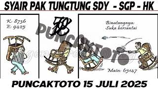 Syair hk Pak Tuntung Hongkong Hari Ini 15 Juli 2025