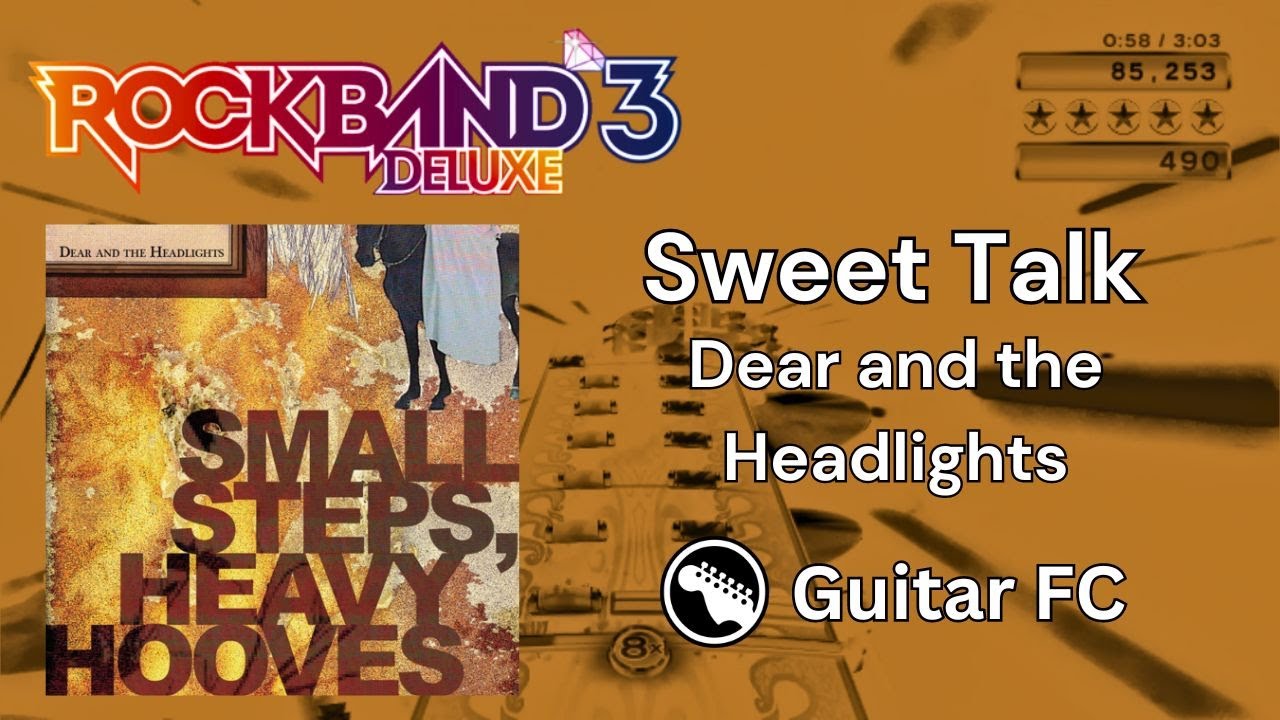 Sweet Talk Dear and the Headlights Guitar Expert FC (Rock Band 3