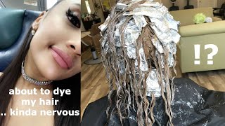 COMPLETE hair transformation. a whole NEW look