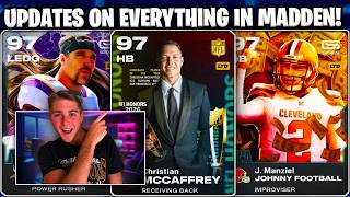 UPDATES ON EVERYTHING IN MADDEN 26! NFL HONOR REVEALS! COMBINE LEAKS, AKA COLLECTOR SERIES + MORE!