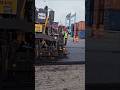 Advanced Port Road Construction&Asphalt Surfacing Machines #roadconstruction #heavymachinery#asphalt