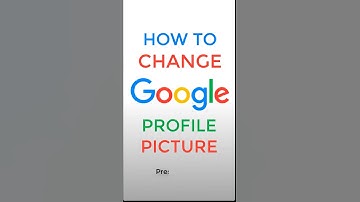 How To Change Google Profile Picture | How To Change Gmail Profile Picture | Google Photo #shorts