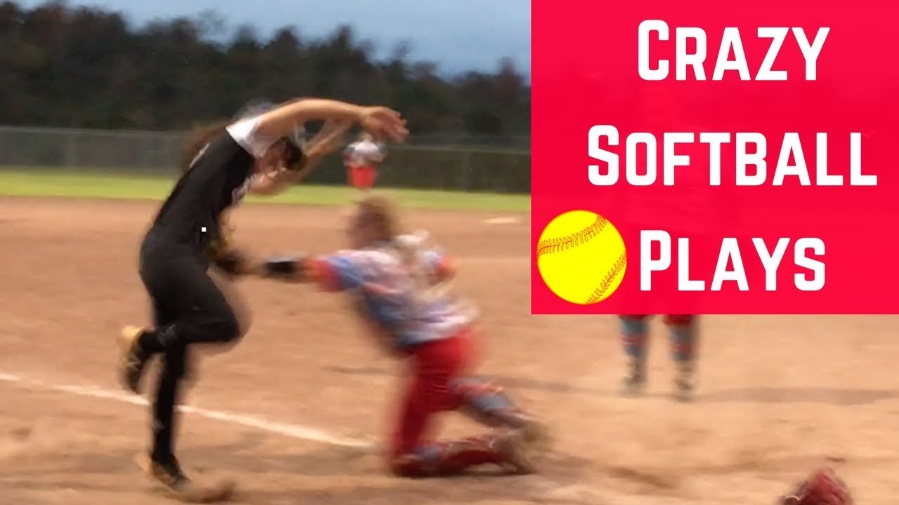 Crazy Softball Plays//Softball Tournament Vlog YouTube