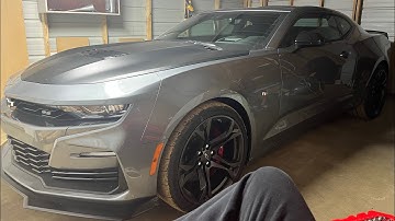 Tinting my 2022  camaro ss in 15%