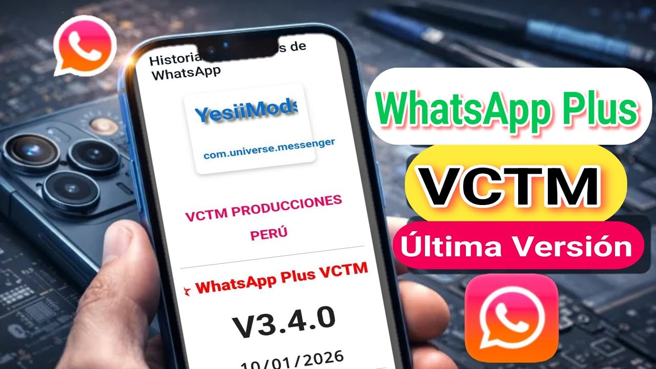 WhatsApp Plus VCTM V3.4.0 Descargar De YesiiMods 