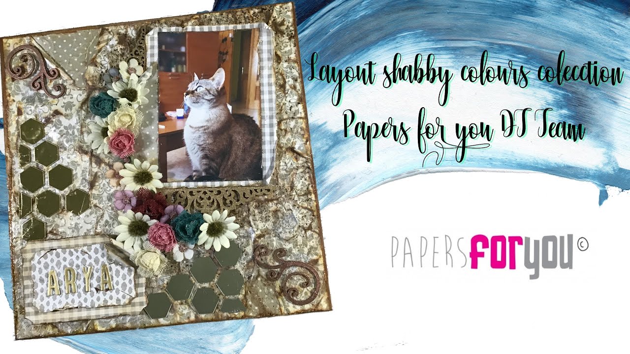 Layout sobre madera DM - PAPERS FOR YOU DT TEAM-