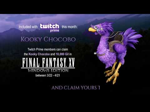 FINAL FANTASY XV WINDOWS EDITION | Kooky Bundle Twitch Prime Reward