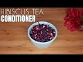 DIY Hibiscus Tea Conditioner 🌺| How to make Conditioner for Hair Growth