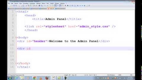 Complete CMS & Website with Admin Panel in PHP & MySQL part 18 of 26240p H 263 MP3
