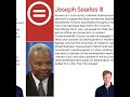 Joseph Searles III - Black History Month