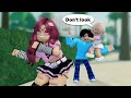 👉 Boy won't show face in school | Episode 42-46 | Story Roblox