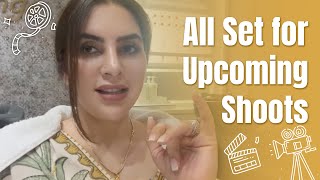 All Set for Upcoming Shoots | Daily Vlogs | Mansi Sharma Vlogs