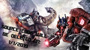 Help us save Transformers Fall of Cybertron!