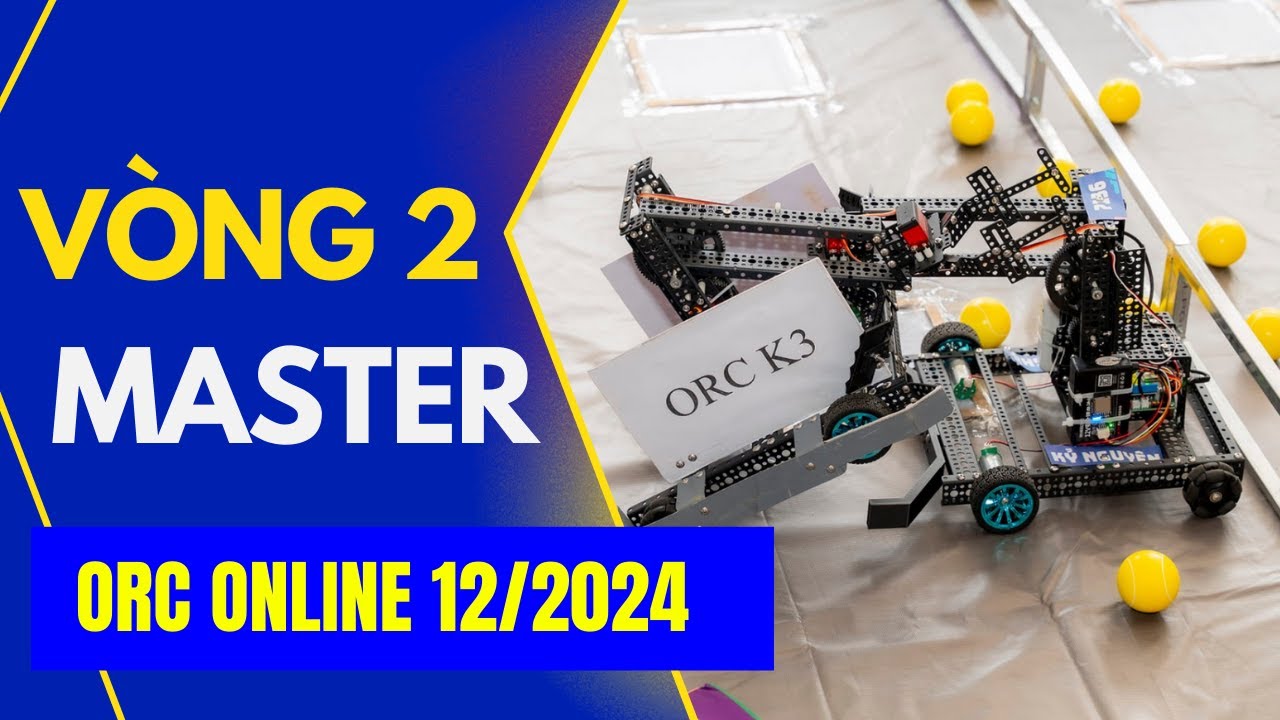 TRỰC TIẾP: Vòng 2 giải đấu Robocon ORC Online 12/2024 - Bảng Master