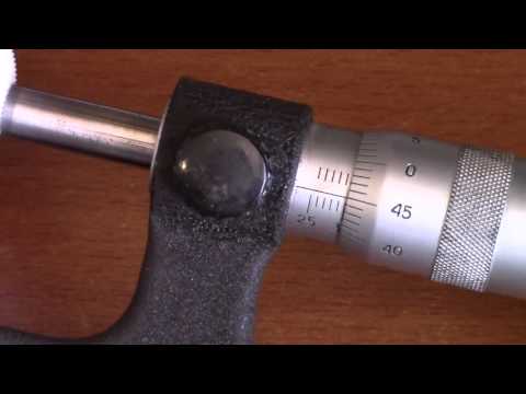 Video: Kako Izmeriti Z Mikrometrom