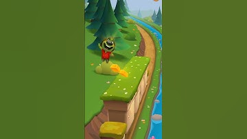 Talking Tom Gold Run, Zombie Ben Android iOS Gameplay #talkingtom#shortfeed#shorts