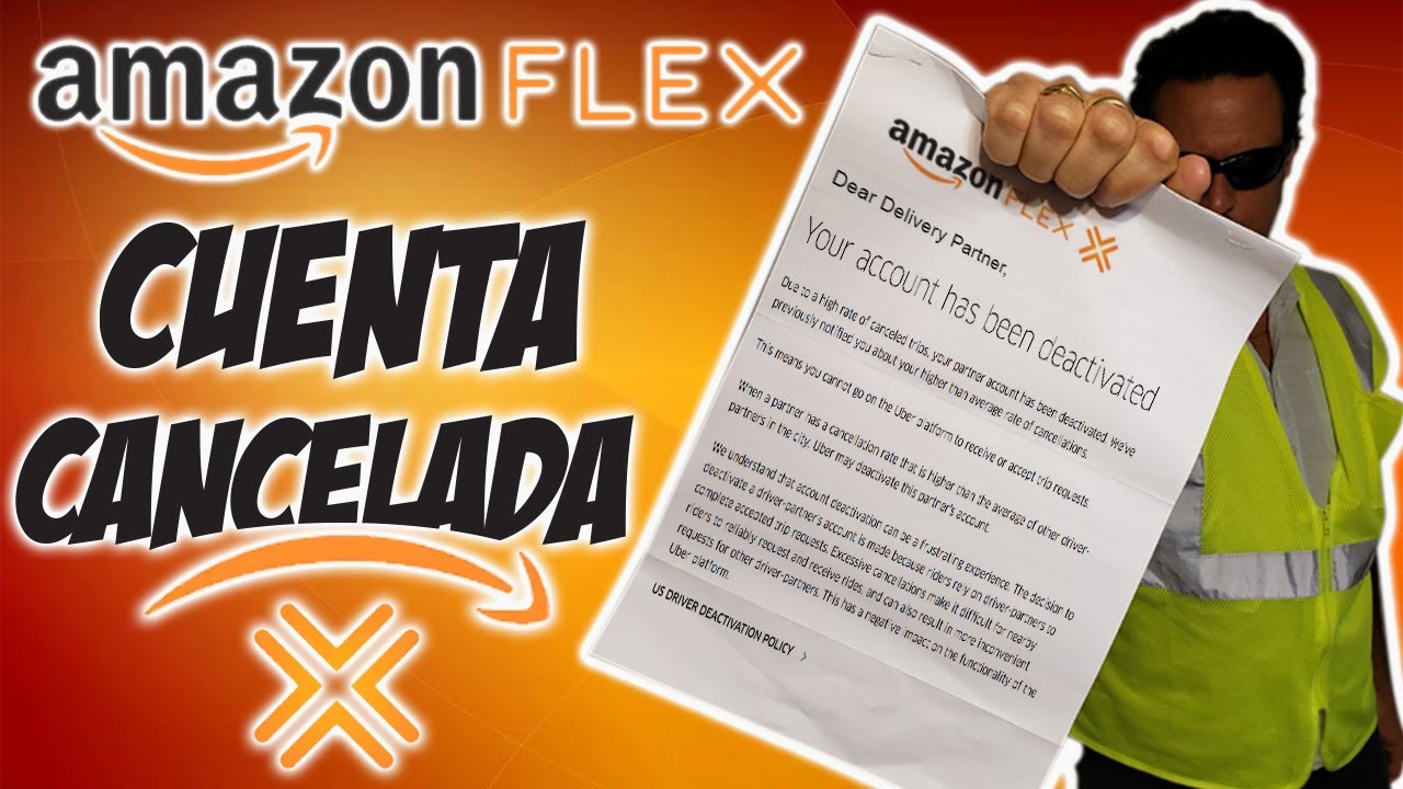 CUENTA SUSPENDIDA, Y ahora que hago? Como activar mi cuenta de Amazon Flex nuevamente. YouTube