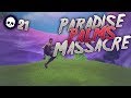 PARADISE PALMS MASSACRE! 21 Kill Solo Game (Fortnite Battle Royale)