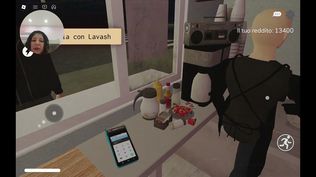 oggi giochiamo a #scaryshawarmakiosk 