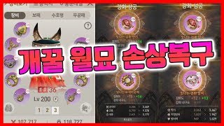 [블소레볼루션] 월묘 장비 묻고 더블로 가!!
