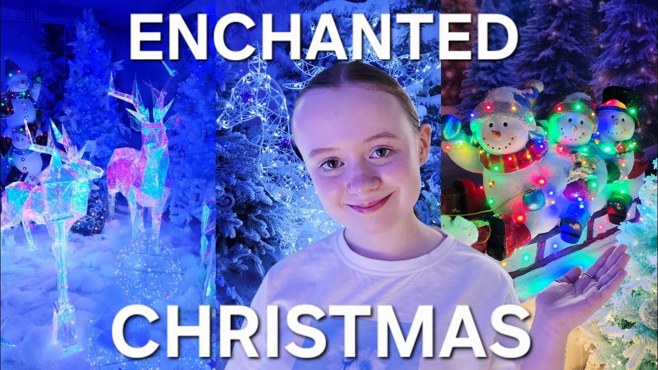 Волшебное рождественское оформление Окленда | Наш волшебный визит!