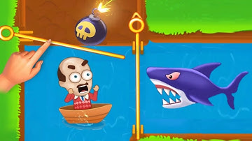 Save The Daddy IOS Android Gameplay Walkthrough Levels (149 to 157) - part #15