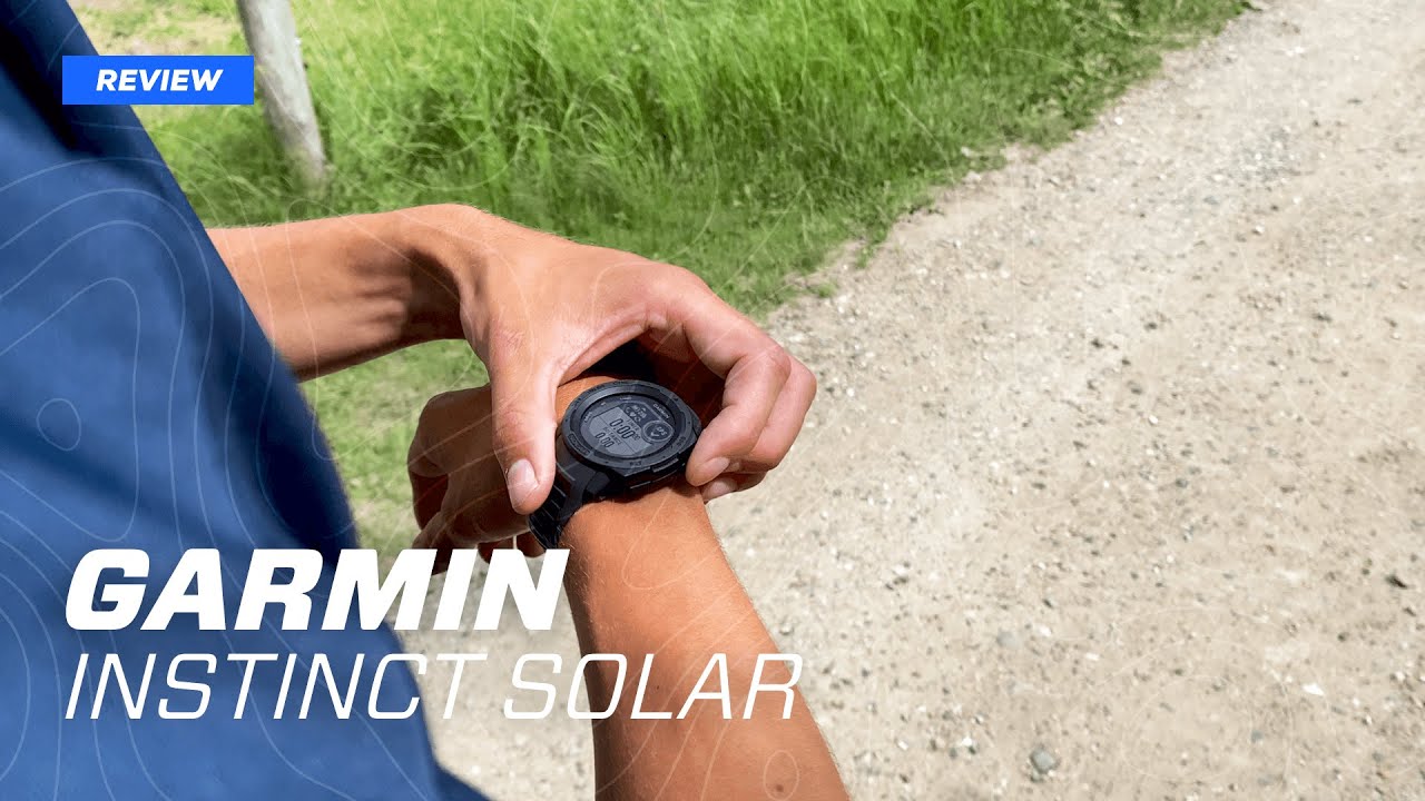 Garmin Instinct Solar Tactical Outdoor Watch Review - Outdoorguru