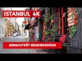 Istanbul City Walking Tour |Beşiktaş,Arnavutköy Neighborhood|April 2021|4k UHD 60fps