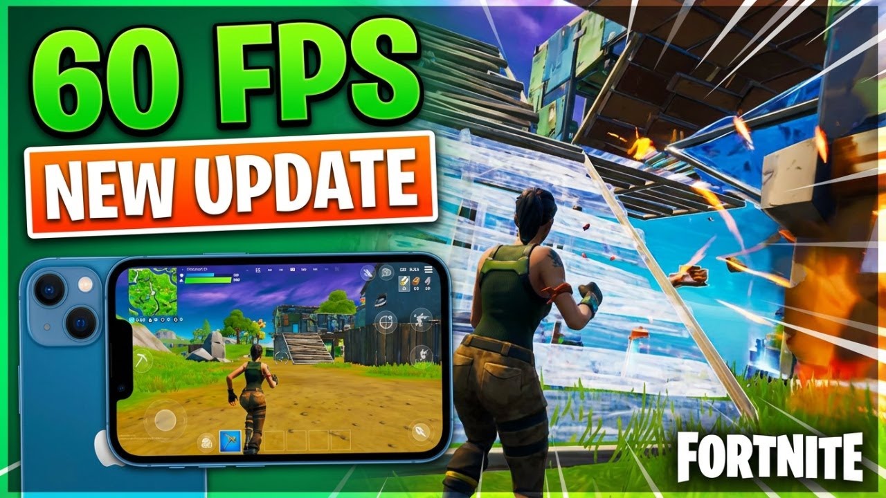 iPhone 13 Mini | Fornite Mobile 60 FPS - New Update!