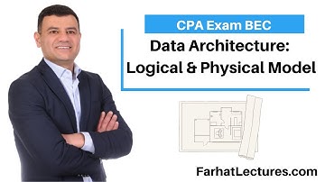 Data Architecture: logical data asset model & Physical data asset model. CPA Exam BAR.
